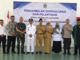 PELANTIKAN KAUR TATA LAKSANA DAN STAF KASI ULU ULU KALURAHAN BANDUNG